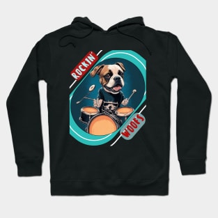 Rockin' Dog: "Rockin' Woofs" Hoodie